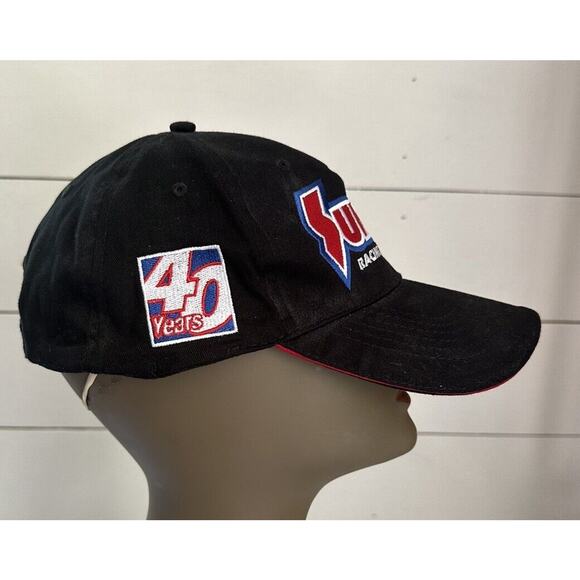 Summit Racing Equipment 40 Years Adjustable Black Baseball Cap Hat - Picture 2 of 6